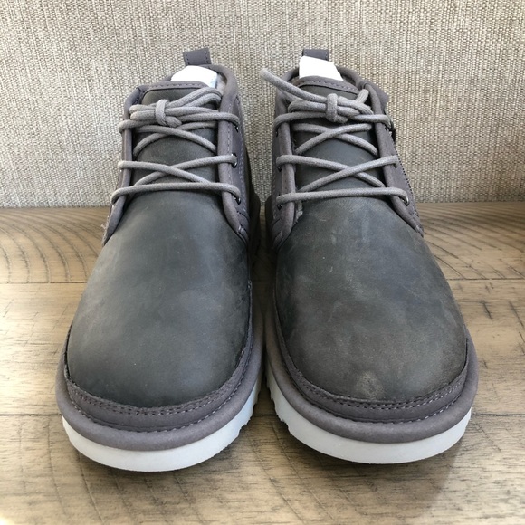 Ugg Neumel Zip Dark Grey chukka boot - Picture 2 of 6